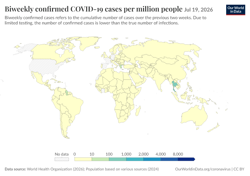A thumbnail of the "Biweekly confirmed COVID-19 cases per million people" chart